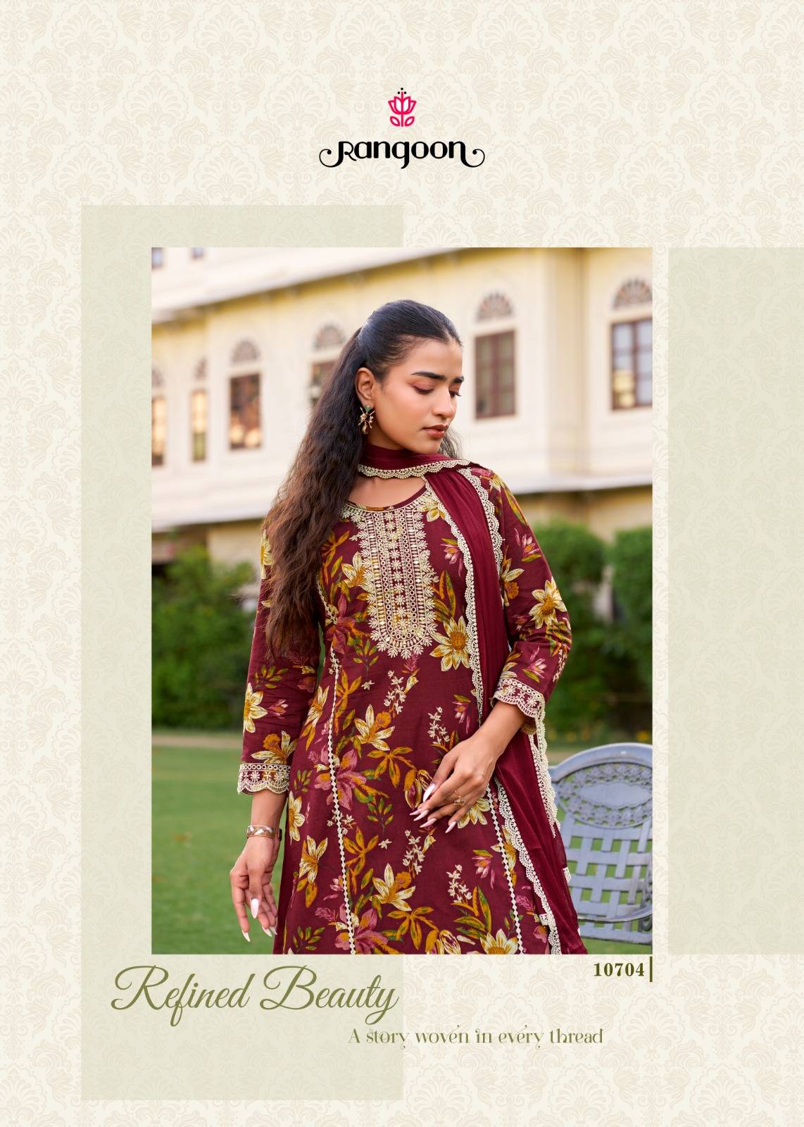 ANJALI by RANGOON 10701 TO 10704 SERIES Indian Traditional Wear Collection stitched dresses At Wholesale Price